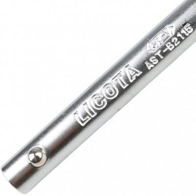 Вороток, с бегунком, 1/4", 115 мм Licota 