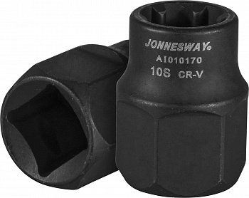 Торцевая головка 1/2 DR, 10S для регулировки натяжителя ремня TOYOTA COROLLA ALTIS Jonnesway AI010170