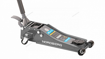 Домкрат подкатной 3,2 тонны, супернизкий подхват, педаль 75-500 мм NORDBERG