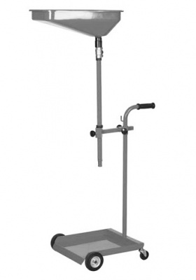Тележка с воронкой для слива масла в бочку 50 л GARWIN PRO