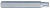 Вставка (бита) торцевая 10 мм, TORX, Т60, L = 80 мм 168060T King Tony
