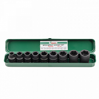 Набор ударных торцевых головок 1/2" 9 пр Hans