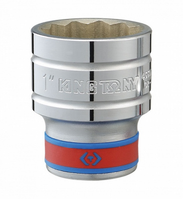 Головка торцевая стандартная двенадцатигранная 1/2", 15/16", дюймовая 433030S King Tony