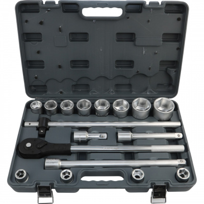 Набор торцевых головок 3/4" 6 гр.19-50 мм, 17 пр. GARWIN PRO 