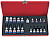Набор торцевых насадок и головок 1/2"&3/8", TORX, Е6-Е20, Т10-Т55, 20 предметов 7120PR King Tony