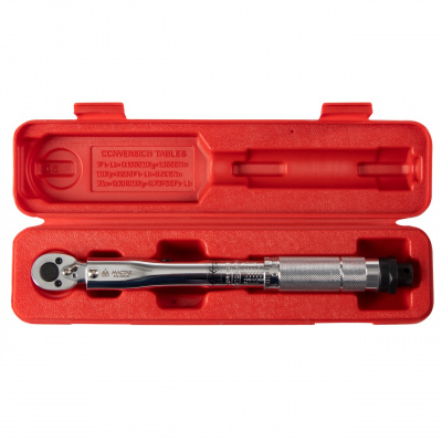 Ключ динамометрический 1/4", 2-24 Нм, в пластиковом кейсе 012-20024C Мастак