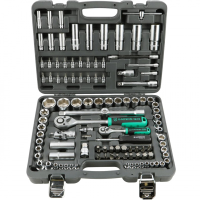 Набор ручных инструментов 1/4" и 1/2" 6 гр. 108 предметов GARWIN PRO
