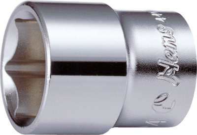 Короткая торцевая головка 3/8'', 22 мм,6-гр Hans