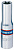 Головка торцевая Е-стандарт  TORX 3/8", Е12, L = 63 мм 327512M King Tony