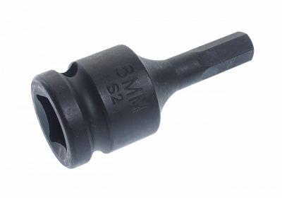 Головка ударная HEX 1/2"  H-8, диаметр 25, длина 60мм  JTC-446108