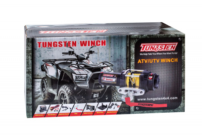 Лебедка ORT Tungsten 4500 LB/2041 кг, с кевларовым тросом