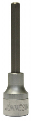 Торцевая головка 1/2 DR с шестигранной вставкой Hex 10 мм, L-100 мм Jonnesway S09H4310