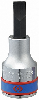 Насадка (бита) торцевая 1/2", Slotted, 10х1,6 мм, L = 60 мм 402210 King Tony