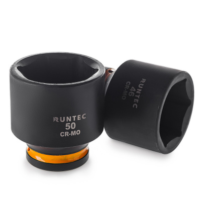 Набор ударных головок RUNTEC 3/4", 17-50 мм, CrMo, 16 предметов RUNTEC 