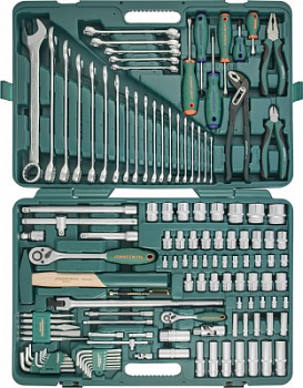Набор инструментов 1/2", 1/4"DR, 127 предметов S04H524127S Jonnesway