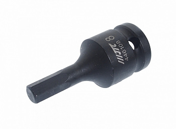 Головка ударная HEX 1/2"  H-8, диаметр 25, длина 60мм  JTC-446108