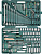 Набор инструментов 1/2", 1/4"DR, 127 предметов S04H524127S Jonnesway