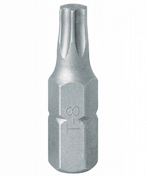 Вставка (бита) торцевая 1/4", TORX, T8, L = 25 KING TONY 102508T