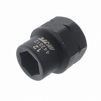 Головка торцевая 1/2" 12мм ударная мини L=28мм JTC-442812