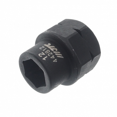 Головка торцевая 1/2" 12мм ударная мини L=28мм JTC-442812