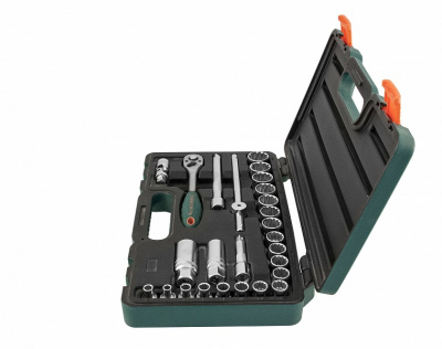 Набор головок торцевых Super Tech 3/8 DR, с аксессуарами, 26 предметов Jonnesway S68H3126S
