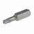Бита TORX Т20Hх25мм 1/4 S2 JTC-1142520