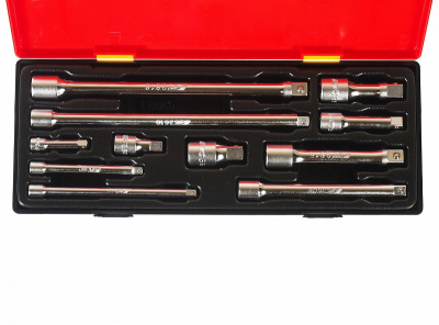 Набор удлинителей 1/4,3/8,1/2 в кейсе 11 предметов JTC-K1111