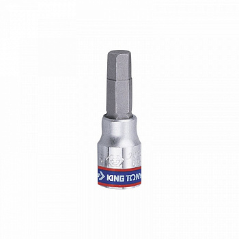 Насадка (бита) торцевая 1/4", HEX, 6 мм, L = 37 мм 203506 King Tony