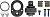 Ремонтный комплект для трещоток на 1/4 DR (R2902, R2902A, R2902B) Jonnesway R2902RK