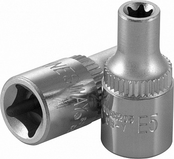 Головка торцевая 1/4 DR внешний TORX® Е-4 Jonnesway S06H204