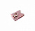Скоба автомобильная (вставка) металлическая, резьба 6мм, 23х13мм 100шт. JTC TQ6U