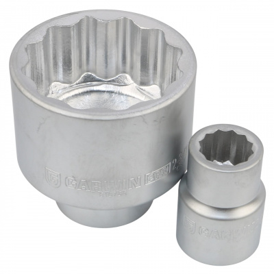 Набор торцевых головок дюймовых 3/4" 12 гр., 3/4"- 2", 23 пр. GARWIN PRO 