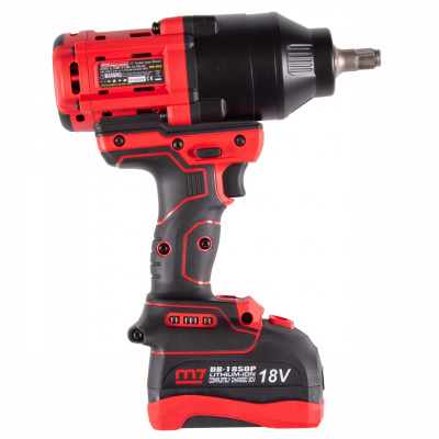Гайковерт аккумуляторный ударный 1/2", 1700 Нм, 18 В, кейс MIGHTY SEVEN