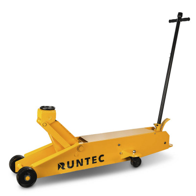 Домкрат подкатной 10 т, 160 - 600 мм, усиленный RUNTEC 