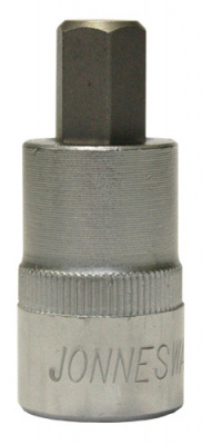 Торцевая головка 1/2 DR с шестигранной вставкой Hex 14 мм, L-55 мм Jonnesway S09H414