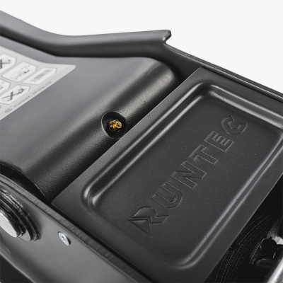 Домкрат подкатной низкого подхвата 3 т, 75-505 мм, усиленный, Quick Up RUNTEC 