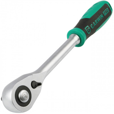 Трещотка, 1/2", 120 зубцов GARWIN PRO
