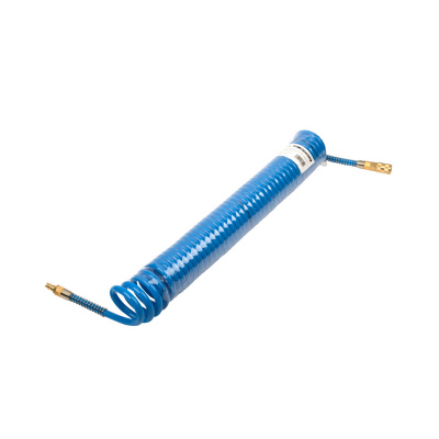 Шланг полиуретан (PU) 12*8, витой, 10 м, синий, БРС в комплекте GARWIN PRO