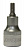 Торцевая головка 1/2 DR с шестигранной вставкой Hex 6 мм, L-55 мм Jonnesway S09H406