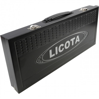 Набор торцевых головок 1/2", 12-ти гранных, 24 пр., 5/16 - 1-1/4" Licota