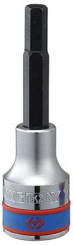 Насадка (бита) торцевая 1/2", HEX, 5 мм, L = 80 мм 403505 King Tony