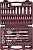 Набор инструмента 1/4", 1/2", 6-гр 108 предметов UTS0108 Thorvik