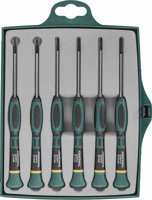 Набор отверток для точной механики TORX® Т5-Т20 6 предметов Jonnesway D3765T06S