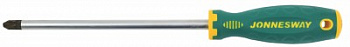 Отвертка стержневая POZIDRIV® ANTI-SLIP GRIP, PZ4x200  Jonnesway D71Z4200