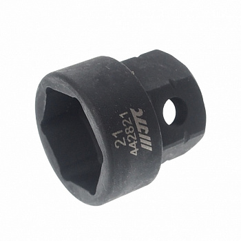 Головка торцевая 1/2" 21мм ударная мини L=28мм JTC-442821