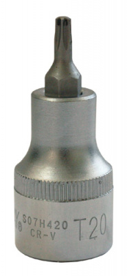 Торцевая головка 1/2 DR с вставкой Torx T-25, L-58 мм Jonnesway S07H425