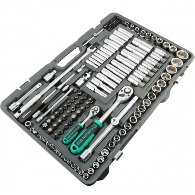 Набор ручных инструментов 1/4" и 1/2" 6 гр. 169 предметов GARWIN PRO 