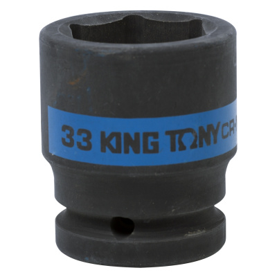 Головка торцевая ударная шестигранная 3/4", 33 мм 653533M King Tony