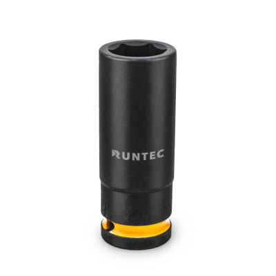 Головка торцевая ударная глубокая 1/2",17 мм, CrMo, 6PT RUNTEC
