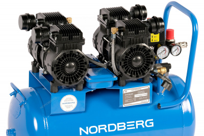 Компрессор безмасляный 220В, ресив. 50л, 440л/мин NCEO50/440  NORDBERG